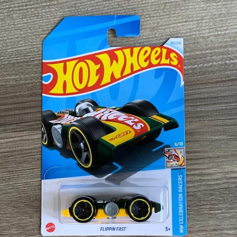 Hot Wheels Flippin Fast HW Fidget Spinner Racer Hotwheels Car New 2024 Asan